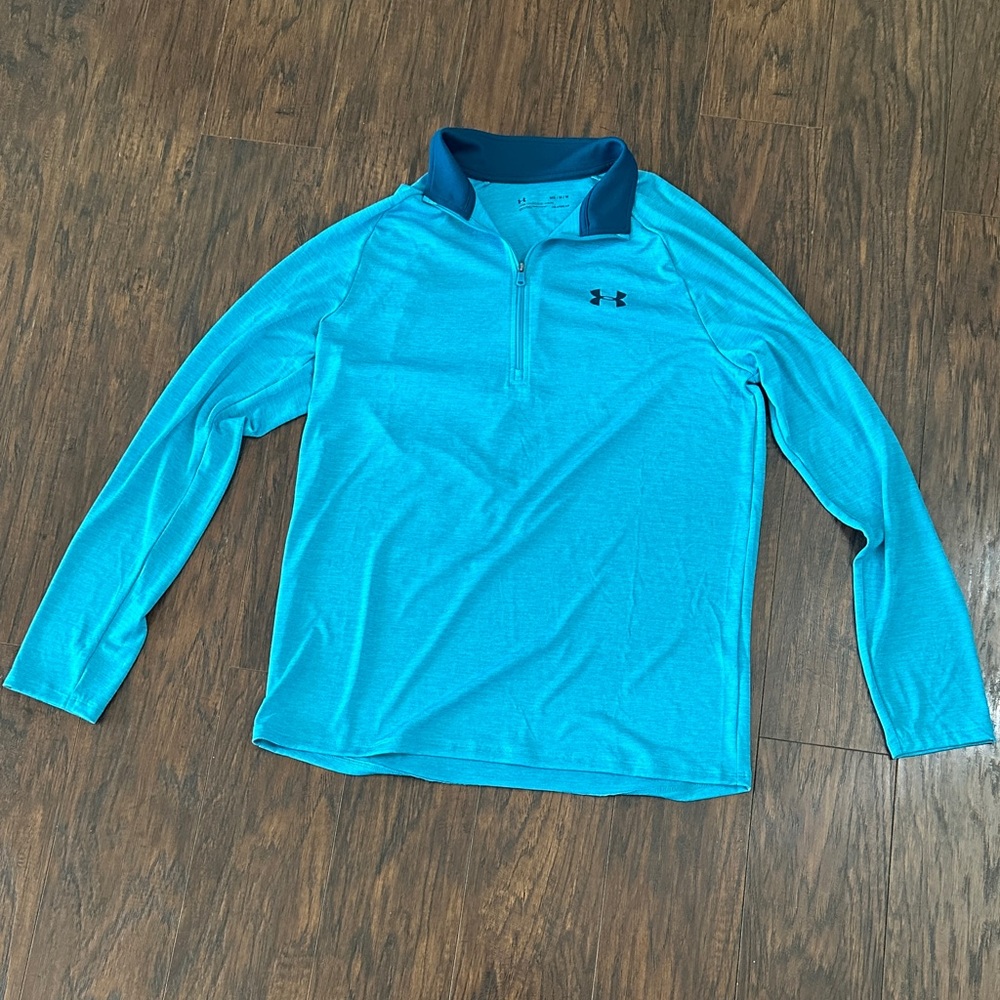 Under Armour Teal Long Sleeve Pullover